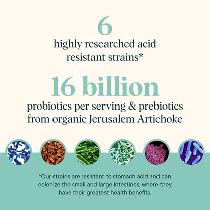 Ora Organic Probiotics with Prebiotics - 60ct