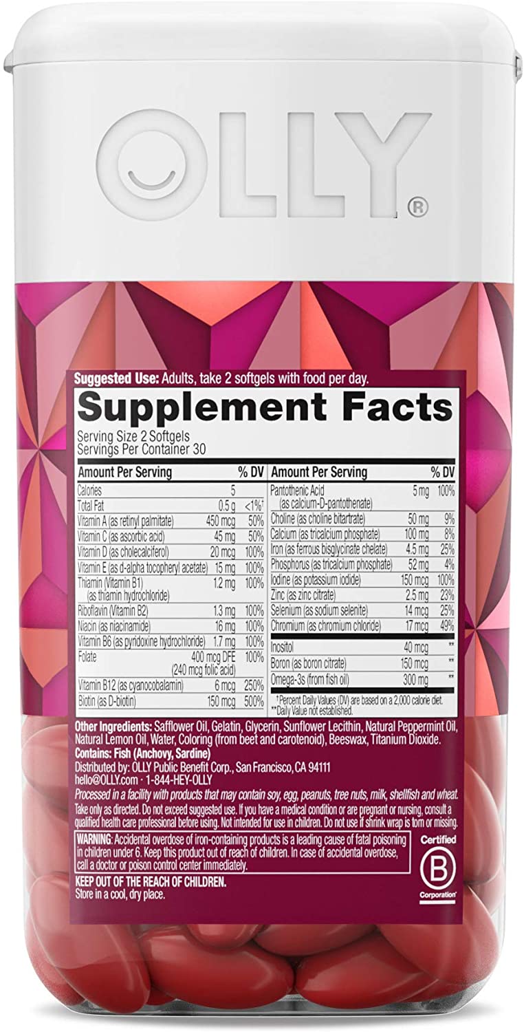 OLLY Ultra Women's Multi Softgels