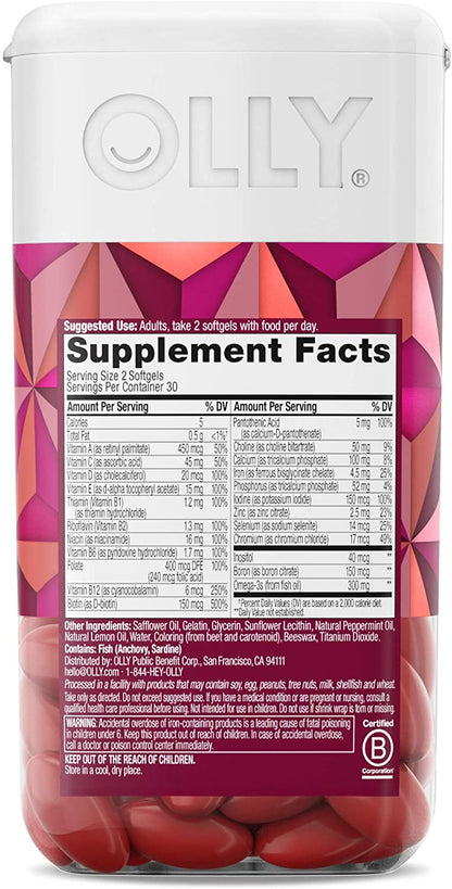 OLLY Ultra Women's Multi Softgels