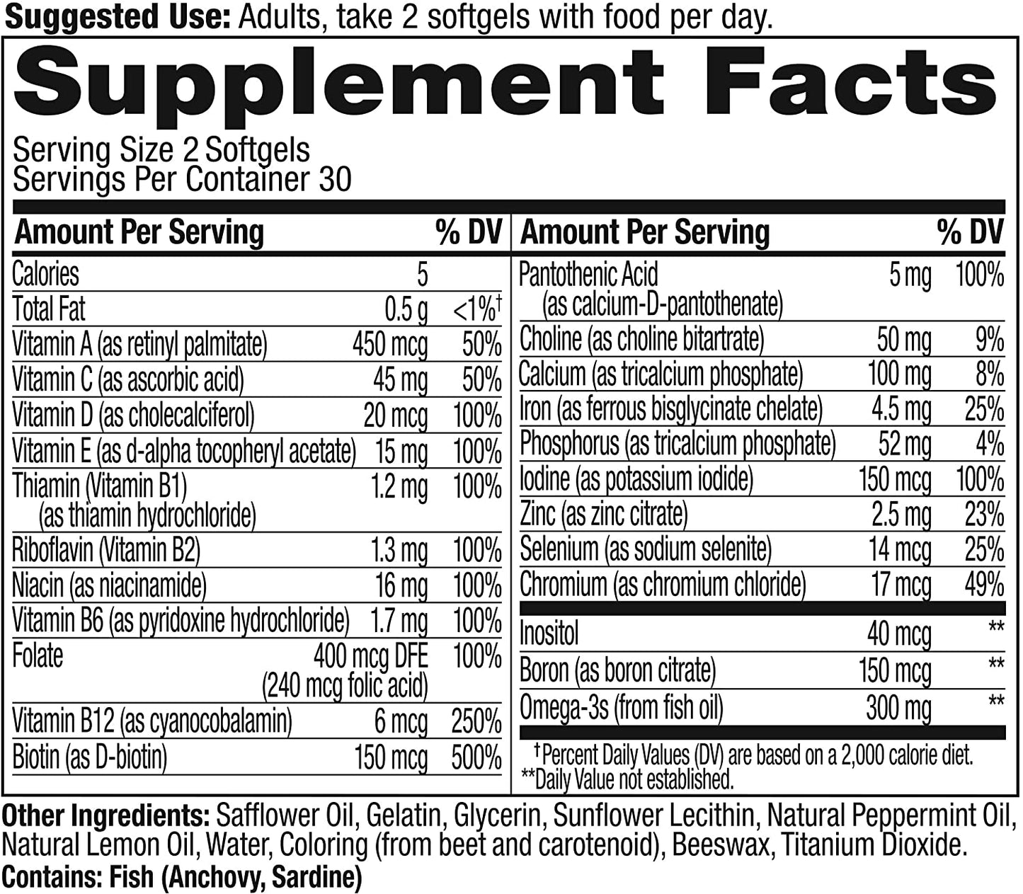 OLLY Ultra Women's Multi Softgels